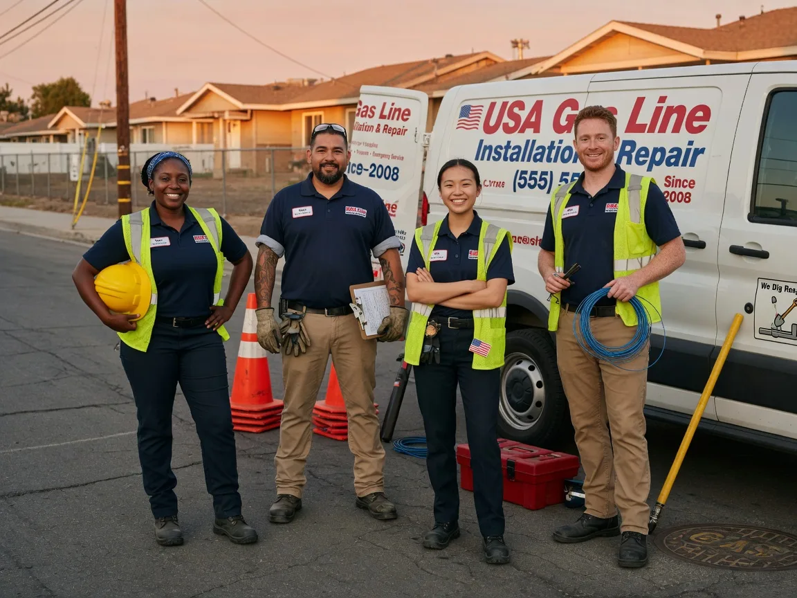 Gas Line Installation company in Marshalls Creek, PA